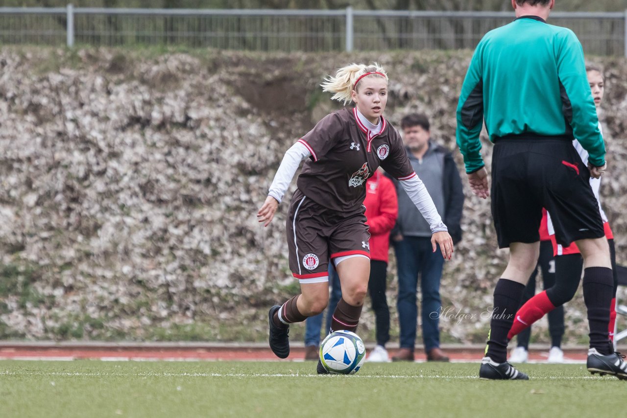 Bild 162 - B-Juniorinnen Walddoerfer - St.Pauli : Ergebnis: 4:1